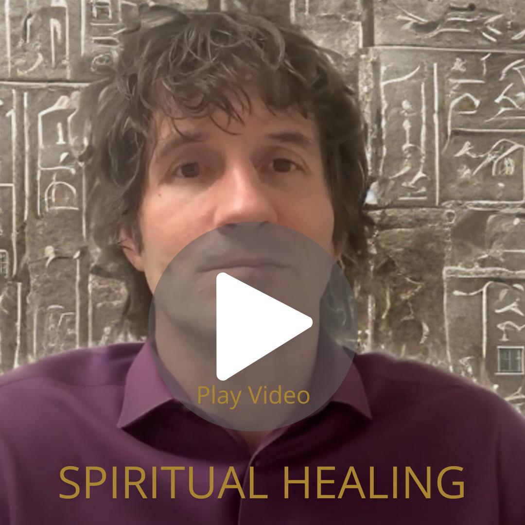 Client Talking about his healing session work