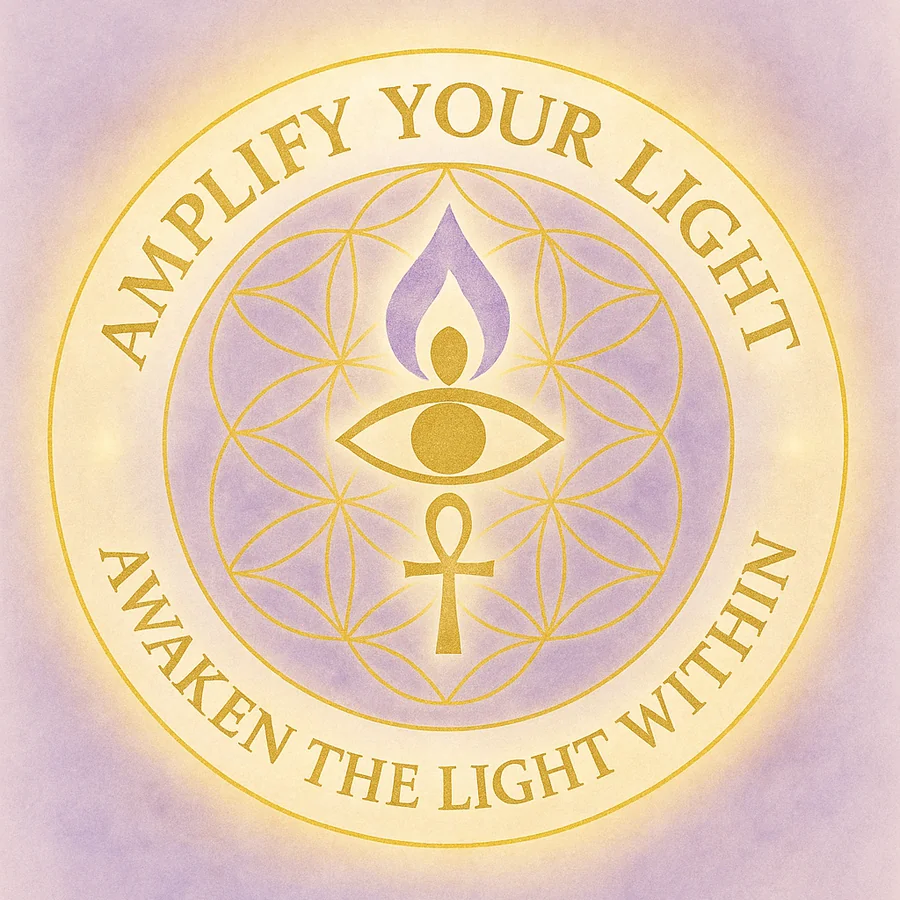 Amplify Your Light seal logo