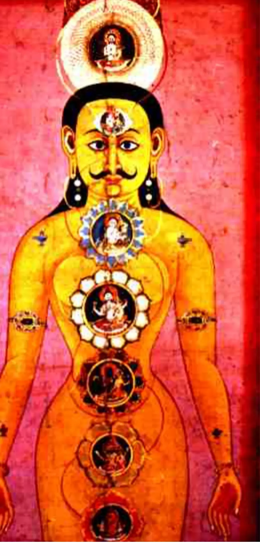 Central channel meditation. The sushumna as the body's vertical axis, the docking station that holds deep meditative experiences and brings you back to ground.